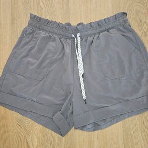 ZELLA Gray Athletic Drawstring Shorts Lightweight Womens XL